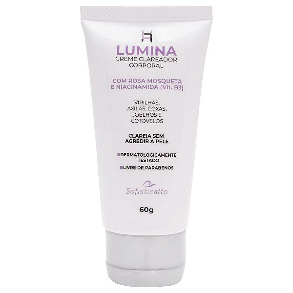 Lumina Clareador Corporal 60g Sofisticatto