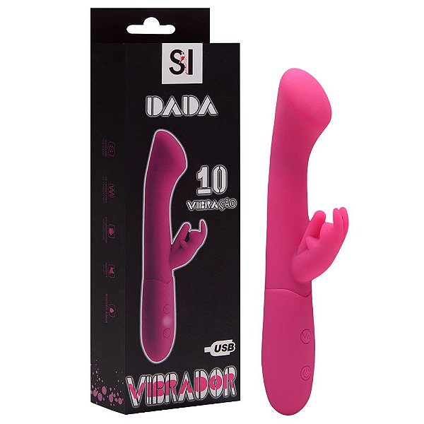 Vibrador Ponto G Dada Recarregável Sexy Import