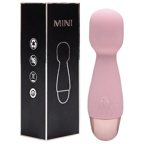Mini Vibrador Super Macio 10 Vibrações Vipmix