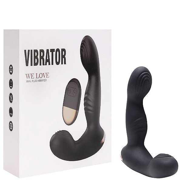 Estimulador Próstata 10 Vibrações Sem Fio Vipmix