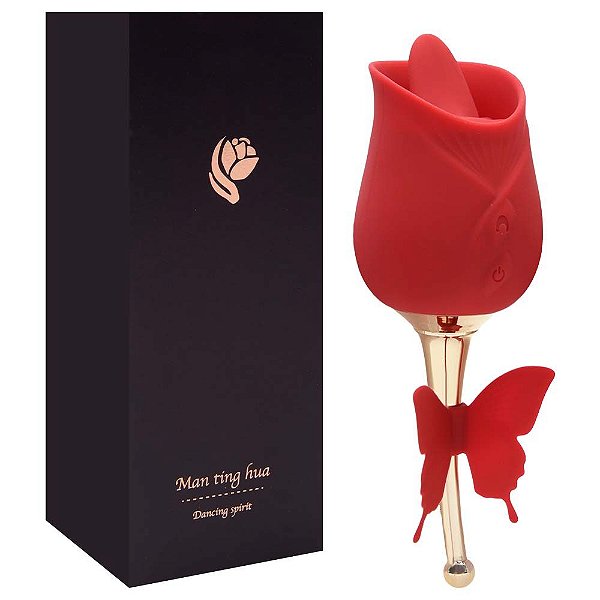 Estimulador Clitóris 10 Vibrações Língua Vipmix