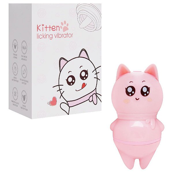 Estimulador Clitoriano Vibrador Usb Gatinha Vipmix