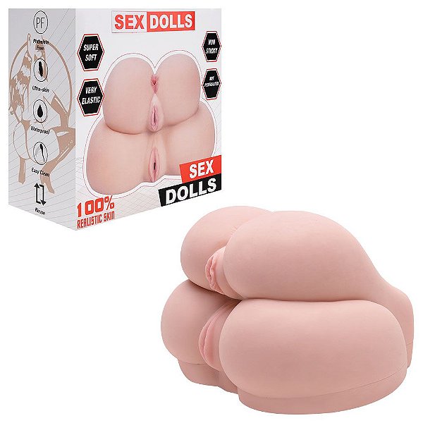 Masturbador Bumbum Duplo Orifícios Sex Dolls Vipmix