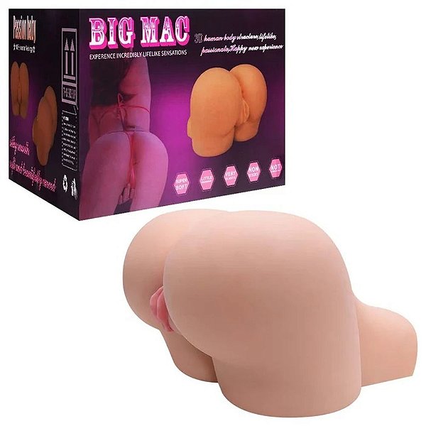 Masturbador Big Bunda Gigante Cyberskin 10,4kg Sexy Import