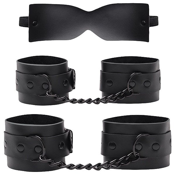 Kit Sado Black 03 Itens Pau Brasil