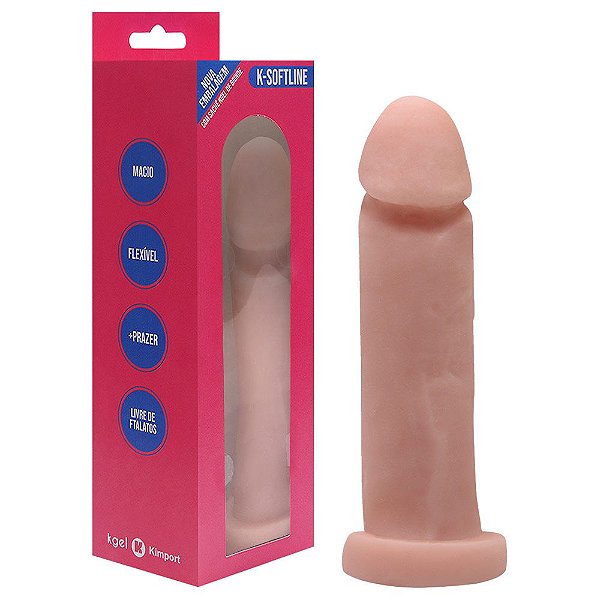 Pênis Em Cyber Vertebrado 18,5 X 4cm Kgel