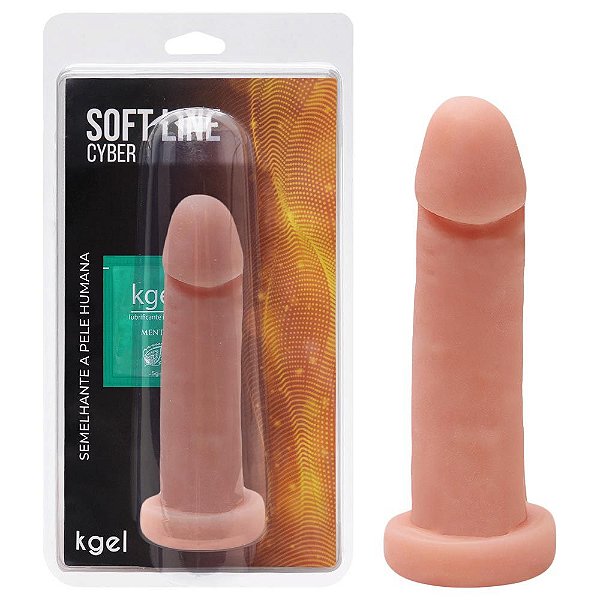 Pênis Em Cyber Vertebrado 16 X 3,5cm Kgel