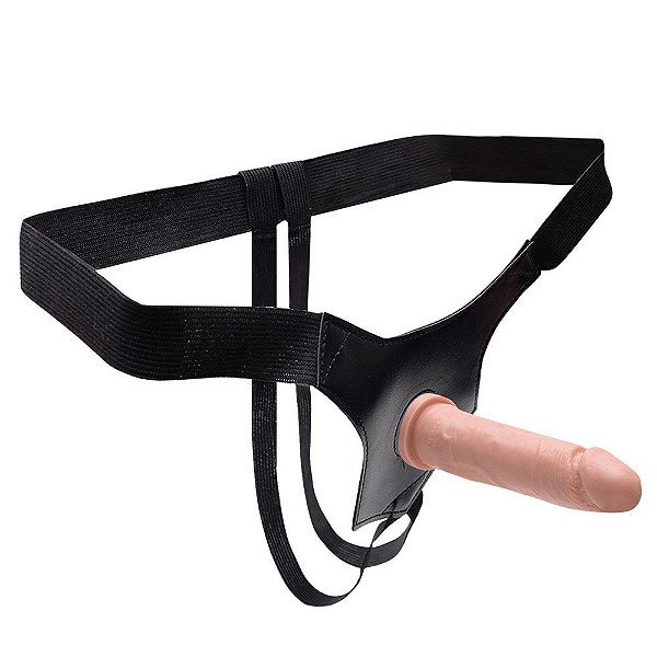 Cinta Com Pênis Maciço 20 X 4,5cm Kgel