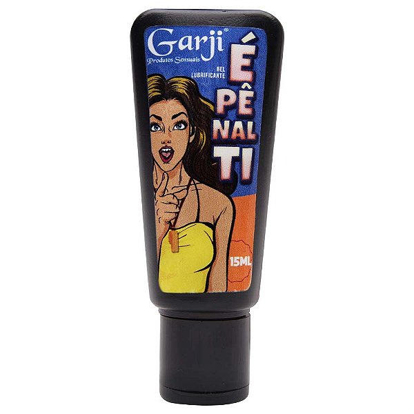 Futebol é Pênalti Lubrificante 15ml Garji