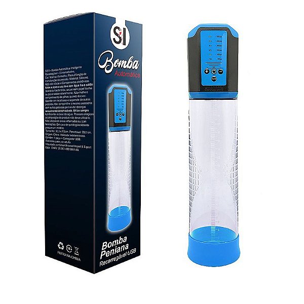 Bomba Peniana Automática 5 Intensidades Sexy Import