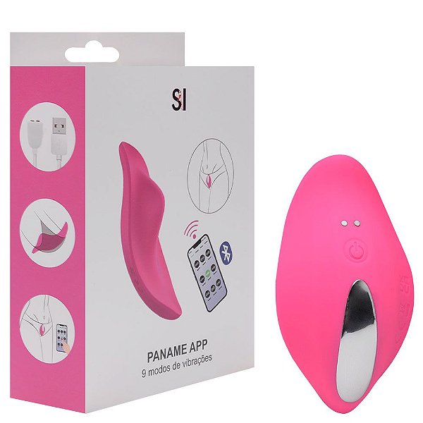 Vibrador De Calcinha Recarregável Paname App Sexy Import