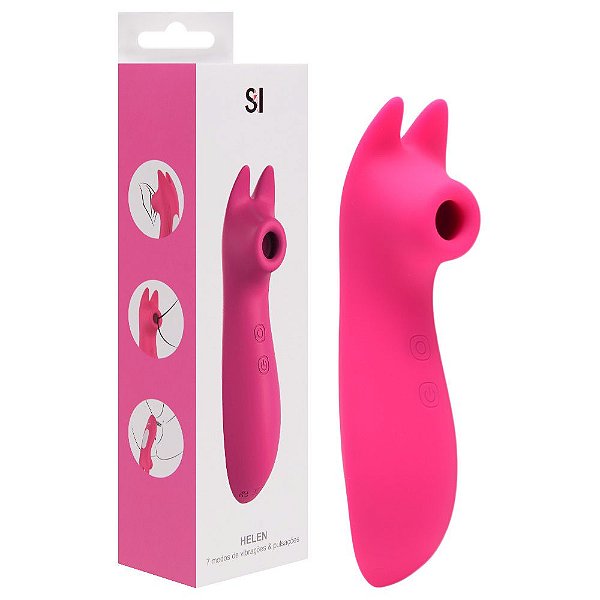 Vibrador Clitóris Com Pulsação Helen Sexy Import