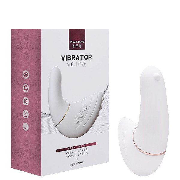 Vibrador Pontas Duplas 10 Modos We Love Vipmix