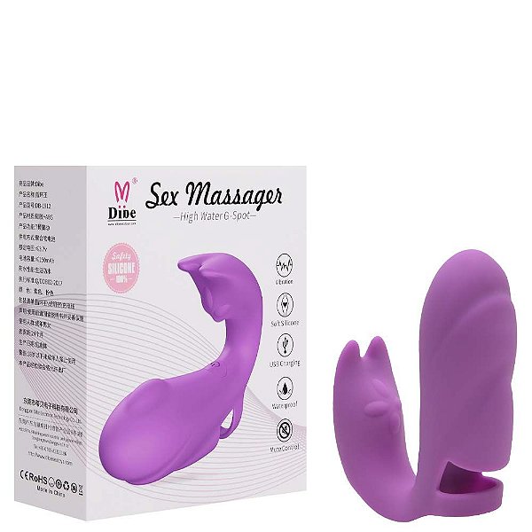 Dedeira 7 Vibrações Sex Massager Vipmix