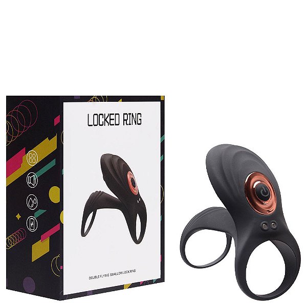 Anel Peniano Estimulador Clitóris 10 Pulsações Vipmix