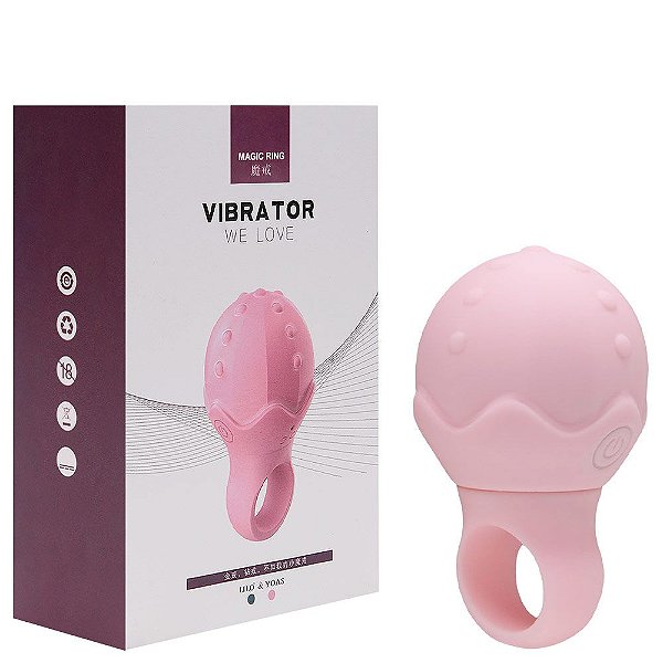 Anel Magic Ring Vibrator Recarregável Lilo Vipmix