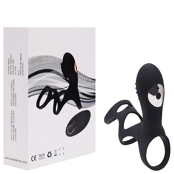 Anel Peniano 10 Vibrações Estimulador Vipmix