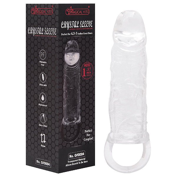 Capa Peniana Com Suporte Extender Sleeve Vipmix