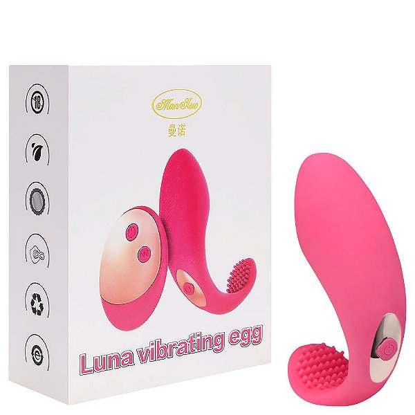 Vibrador Cerdas Excitante 10 Vibrações Luna Vipmix