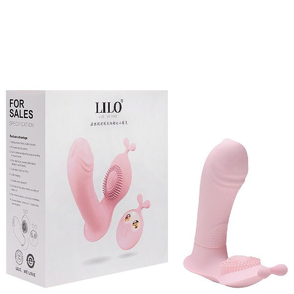 Vibrador Estimulador Clitóris Pênis Wireless Lilo Vipmix