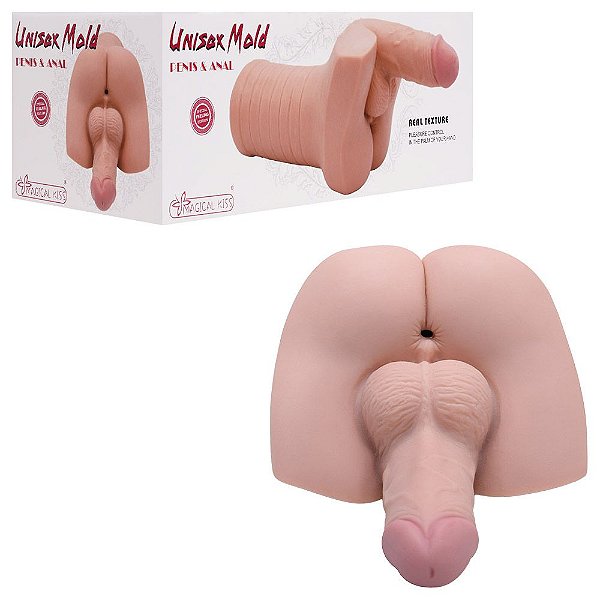 Masturbador Com Pênis E ânus Cyber 1kg Vipmix