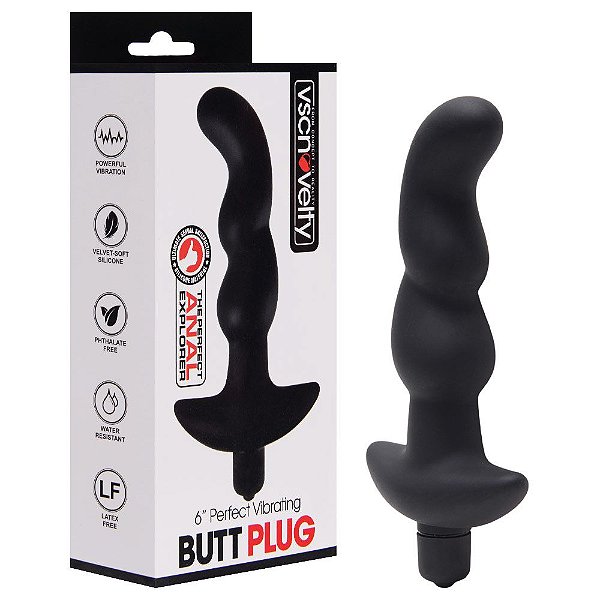 Plug Anal 10 Vibrações Formato Nódulos Vipmix