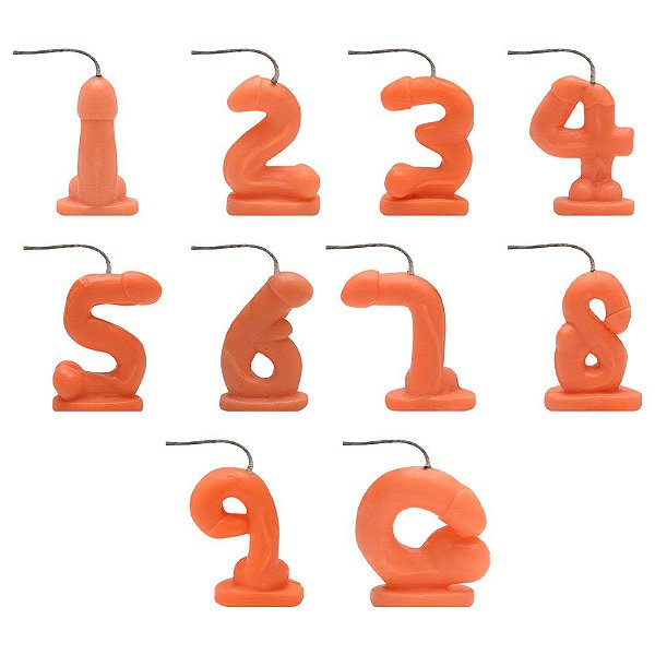 Vela Erótica Aniversário Sacana Kgel