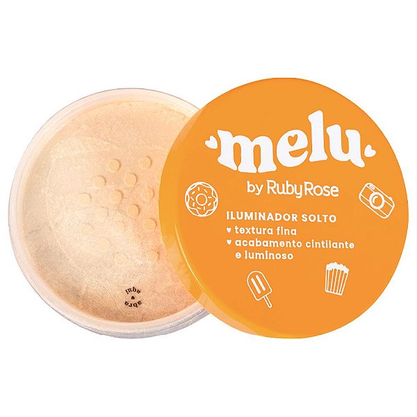 Iluminador Solto 7g Melu Ruby Rose