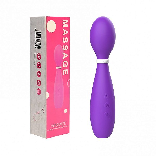 Massageador 5 Vibrações E 3 Níveis De Velocidade Vipmix