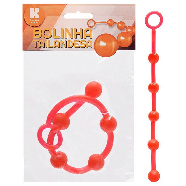 Bolinha Anal Tailandesa Silicone Kgel