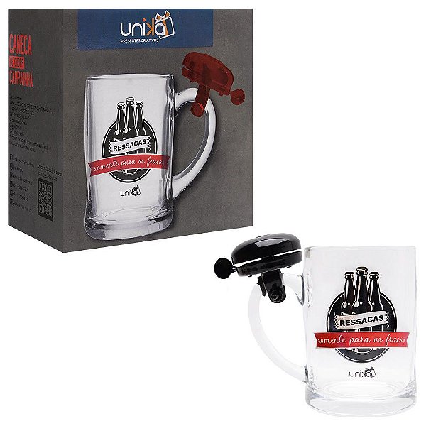 Caneca Chopp Campainha Ressacas Unika Games