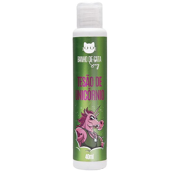 Tesão De Unicórnio Gel Excitante 40ml Banho De Gata