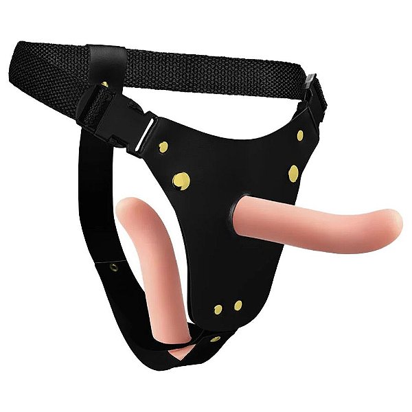 Cinta Peniana Dupla Pênis Ponto G 15,5 X 4cm Soulsex