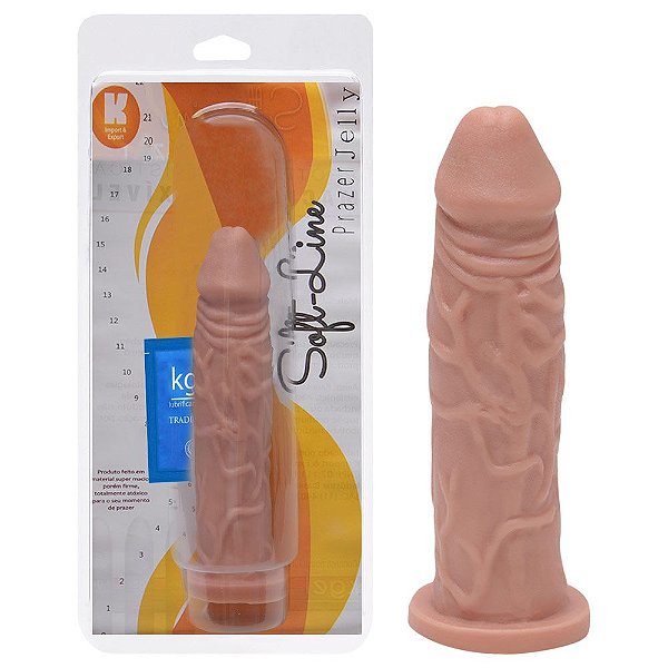 Pênis De Borracha Maciço 14,5 X 3,4cm Kgel