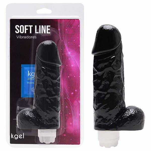 Pênis Vibrador Interno 18 X 5cm Kgel