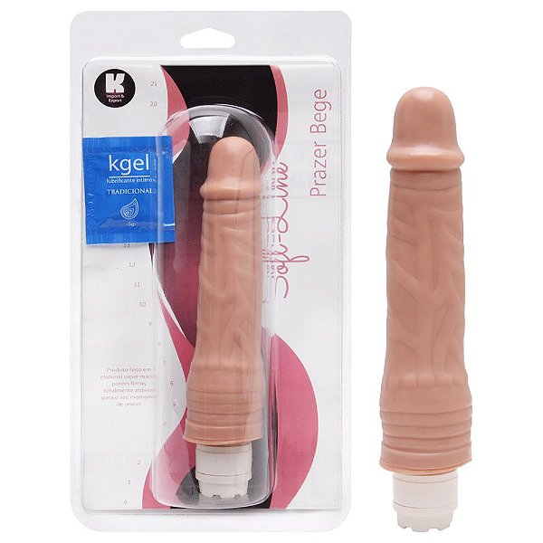 Pênis Vibrador Interno 21 X 4,2cm Kgel