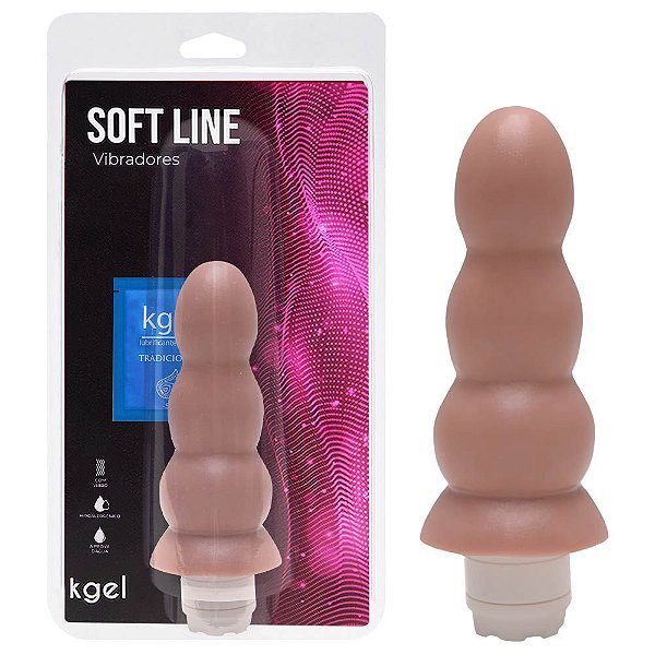Plug Anal Vibrador Interno 16 X 4,5cm Kgel