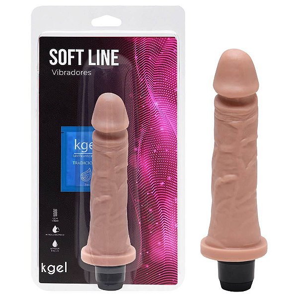Pênis Vibrador Interno 17,5 X 3,8cm Kgel