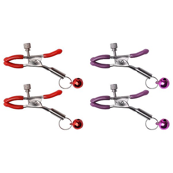 Prendedor De Mamilo Adorno Em Metal Sexy Import