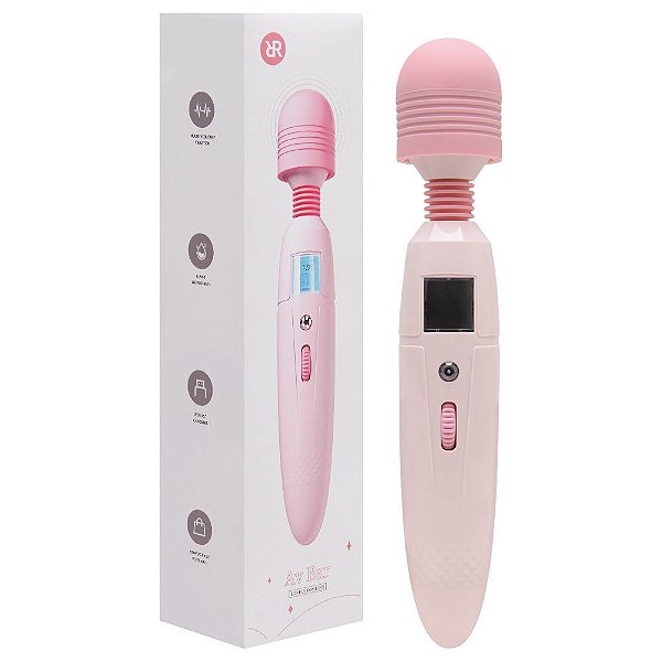 Vibrador Varinha Mágica Com Aquecimento Sexy Import
