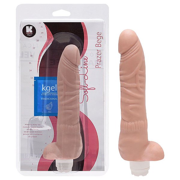 Pênis Vibrador Interno 28 X 5,5cm Kgel