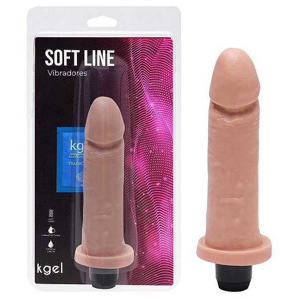 Pênis Vibrador Interno 15,5 X 3,7cm Kgel