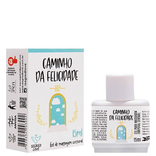Gel Caminho Da Felicidade Tatoo 15ml Segred Love