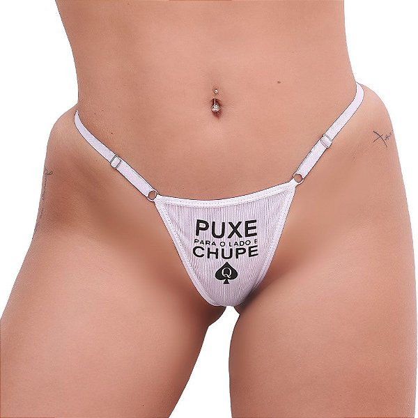 Fio Dental Fetiche Branca Tallyta