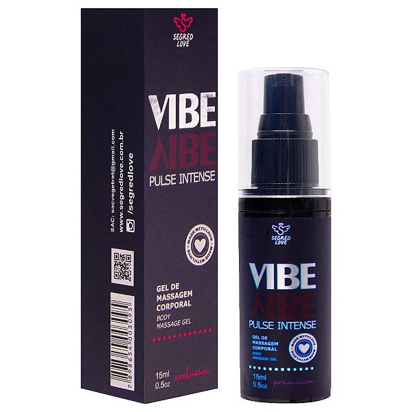 Vibe Pulse Intense Gel Vibrador 15ml Segred Love
