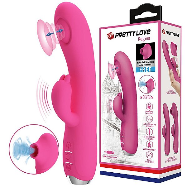 Vibrador Ponto G Regina Pretty Love Sensual Love