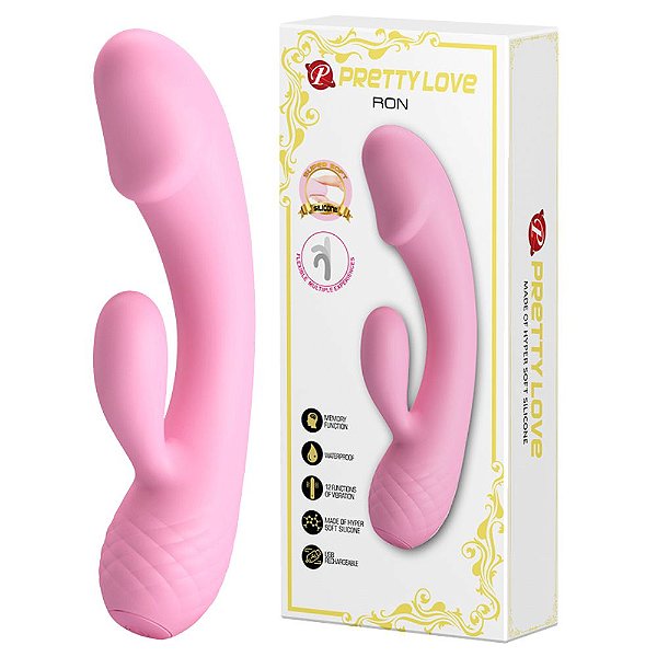 Vibrador Ponto G Ron Pretty Love Sensual Love