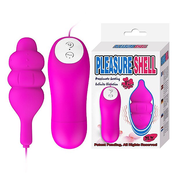 Cápsula Vibratória 12 Funções Shell Sensual Love