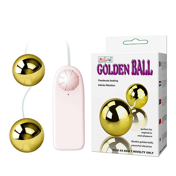 Golden Ball Vibrador Pompoar Baile Sensual Love