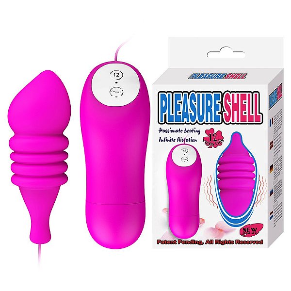 Cápsula Vibratória 12 Funções Shell 2 Sensual Love